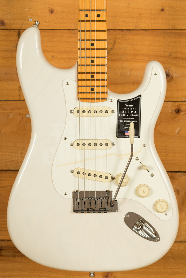 Fender American Ultra Luxe Vintage '50s Stratocaster - Maple - White Blonde