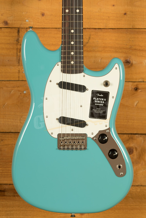 Fender Player II Mustang | Aquatone Blue