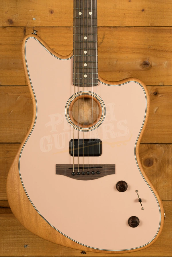 Fender Acoustasonic Player Jazzmaster Shell Pink