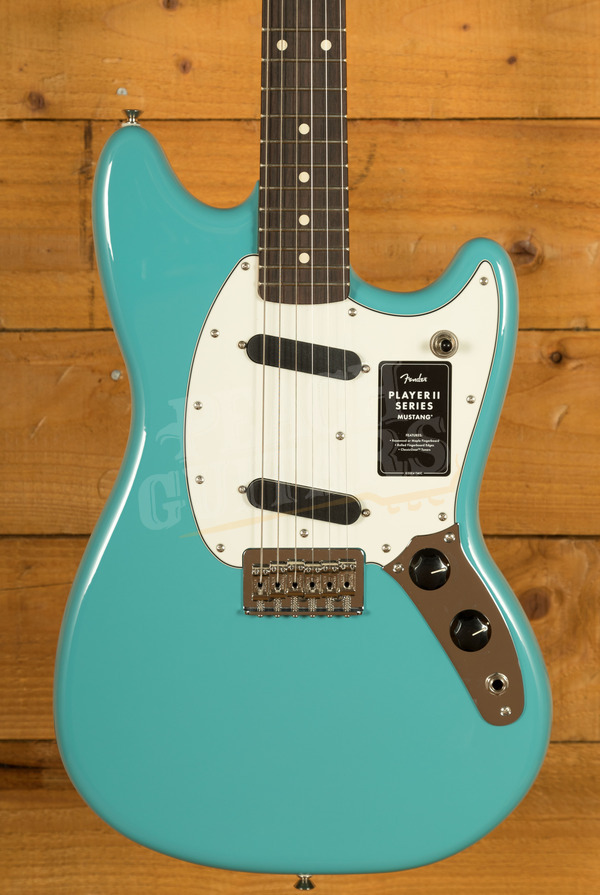 Fender Player II Mustang Rosewood Aquatone Blue