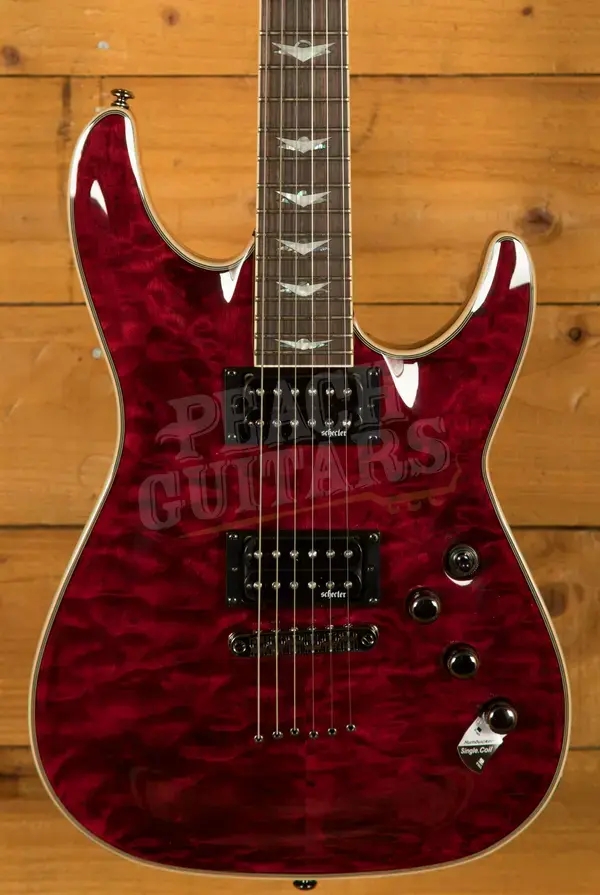 Schecter Omen Extreme-6 - Rosewood - Black Cherry