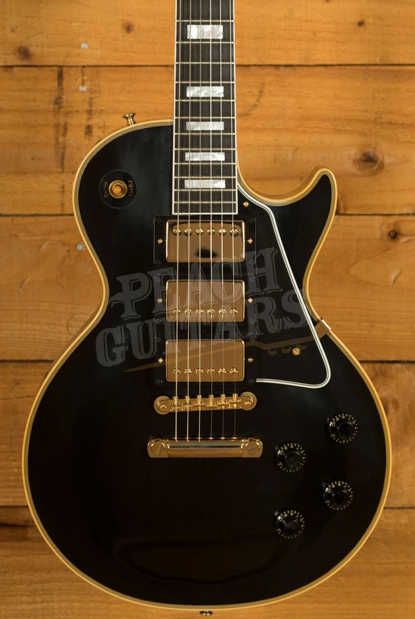 Gibson Custom 1957 Les Paul Custom Reissue 3-Pickup | Ebony - VOS