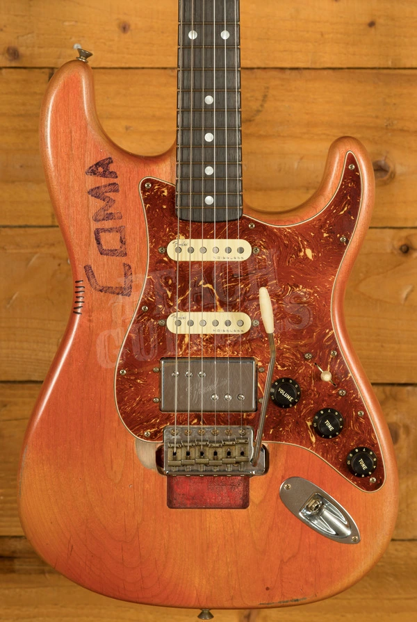 Fender Custom Shop Masterbuilt Todd Krause Michael Landau Coma Strat - Relic Coma Red