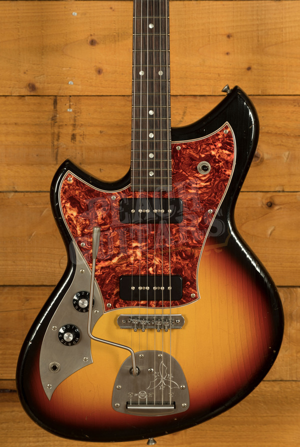 Novo Nucleus Left Handed Serus J | '64 3-Tone Burst - Tortoise Shell Pickguard
