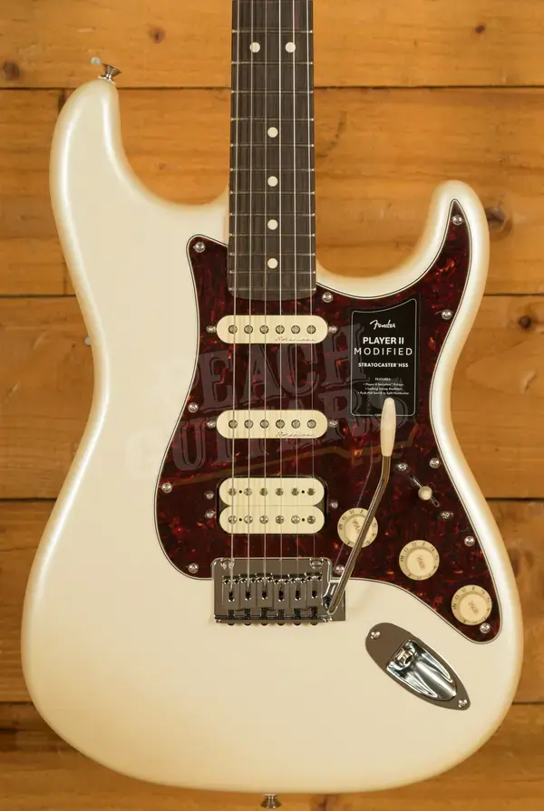Fender Player II Modified Stratocaster HSS - Rosewood - Olympic Pearl
