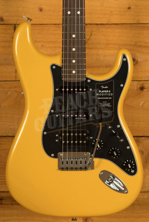 Fender Player II Modified Stratocaster HSS - Rosewood - Sunshine Yellow