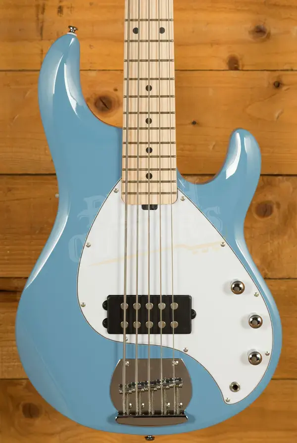 Sterling RAY5 SUB Series StingRay 5 Bass - Chopper Blue