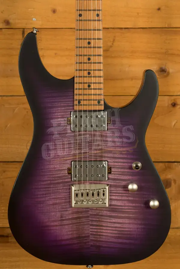 Schecter C-1 Standard Plus - Transparent Purple Burst