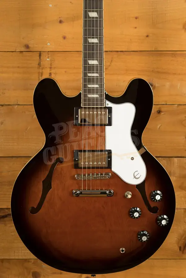 Epiphone Bonehead Riviera - Dark Tobacco Burst