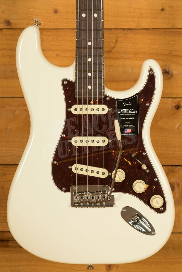 Fender American Professional II Stratocaster - Rosewood - Olympic White