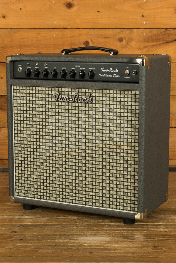 Two-Rock Traditional Clean 40/20 Watt 1x12 Combo - Slate Grey Bronco w/Large Check Cloth