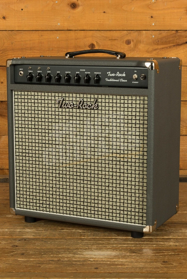 Two-Rock Traditional Clean 40/20 Watt 1x12 Combo - Slate Grey Bronco w/Large Check Cloth