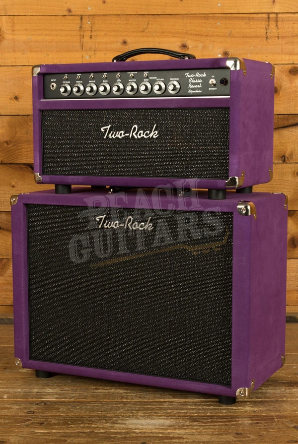 Two-Rock Classic Reverb 100 Watt Head & 1x12 Cab - Purple Suede