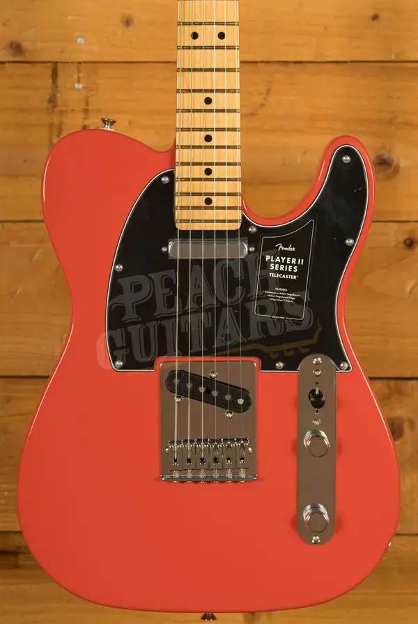 Fender Player II Telecaster - Maple - Coral Red