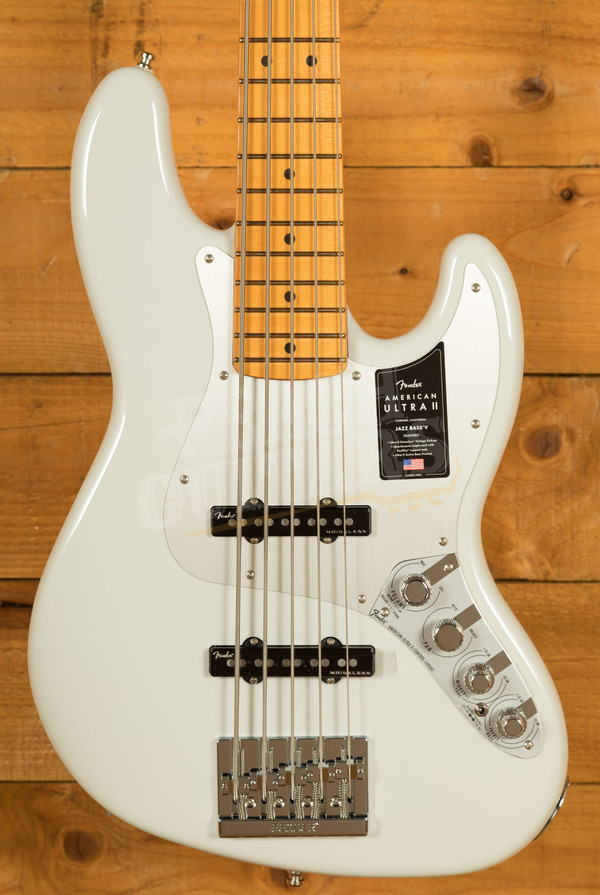 Fender American Ultra II Jazz Bass V | Avalanche - 5-String