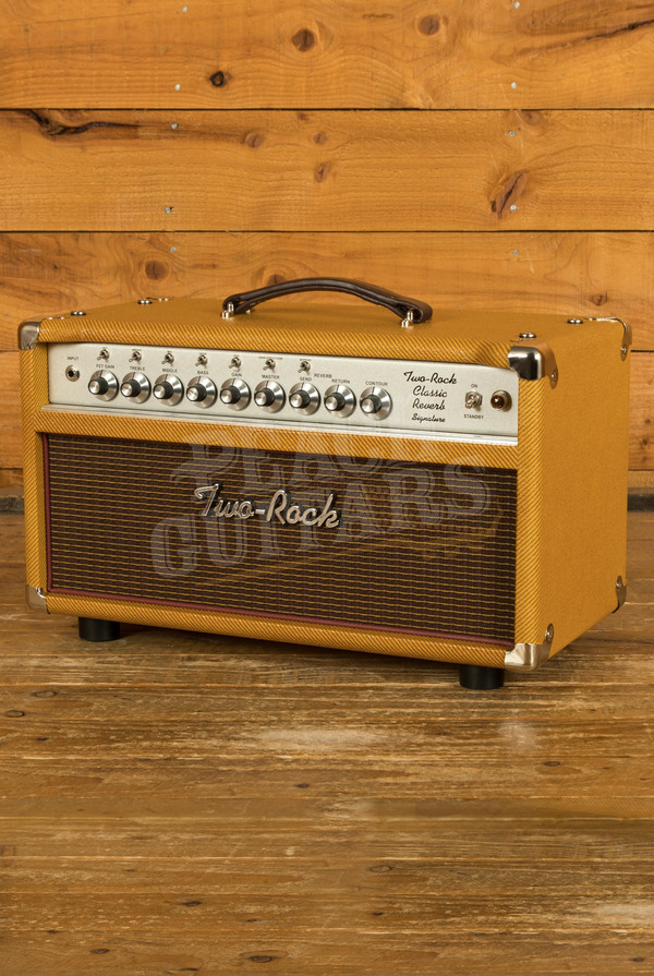 Two-Rock Classic Reverb Signature 40/20 Watt Head - Lacquered Tweed
