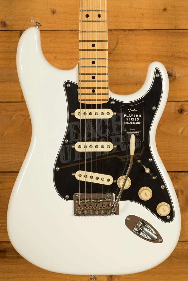 Fender Player II Stratocaster Maple Polar White