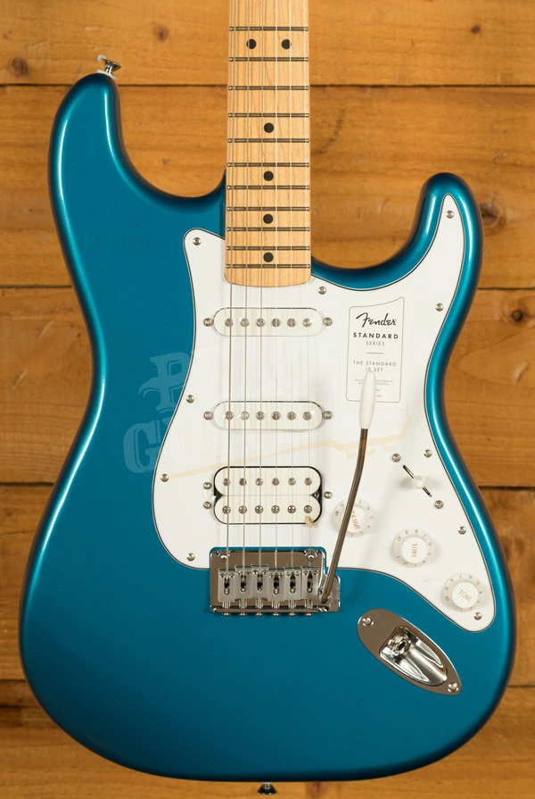Fender Standard Stratocaster HSS - Maple - Aqua Marine Metallic