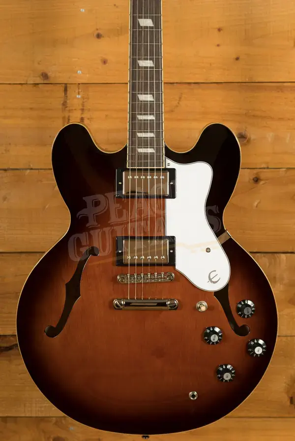 Epiphone Bonehead Riviera - Dark Tobacco Burst