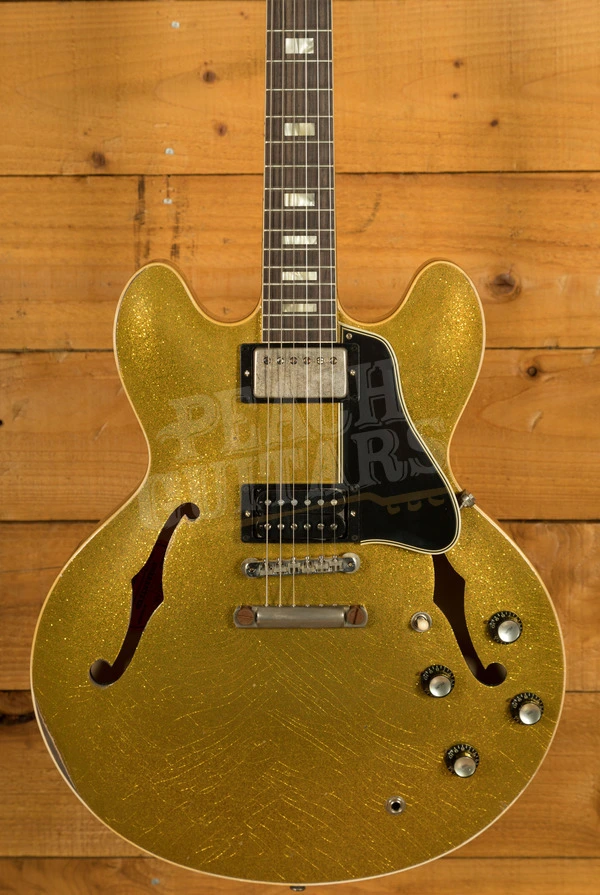 Gibson Custom Murphy Lab 1964 ES 335 Reissue | Gold Sparkle - Heavy Aged