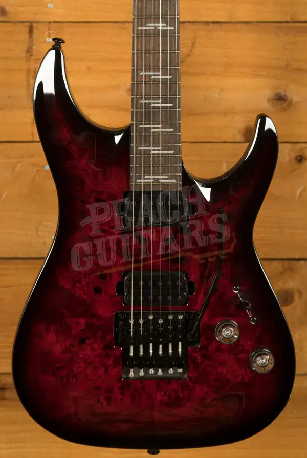 Schecter Omen Elite-6 FR - Rosewood - Black Cherry Burst
