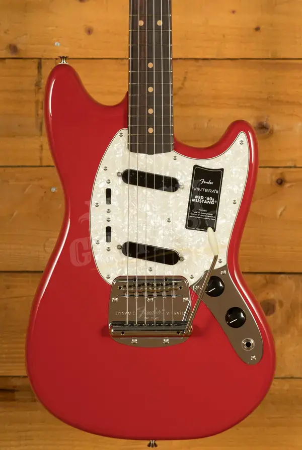 Fender Vintera III Mid '60s Mustang - Rosewood - Dakota Red