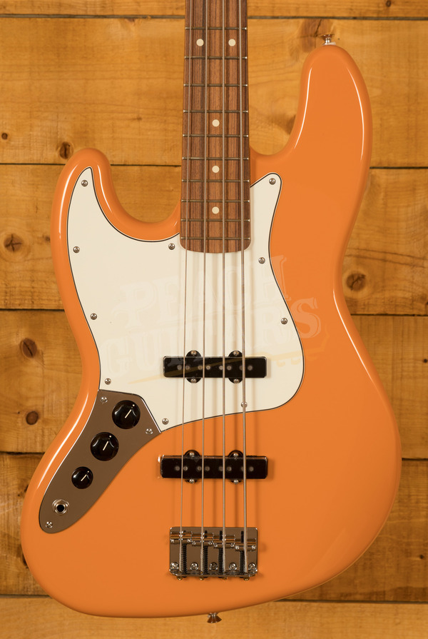 Fender Player Jazz Bass | Left-Handed - Pau Ferro - Capri Orange
