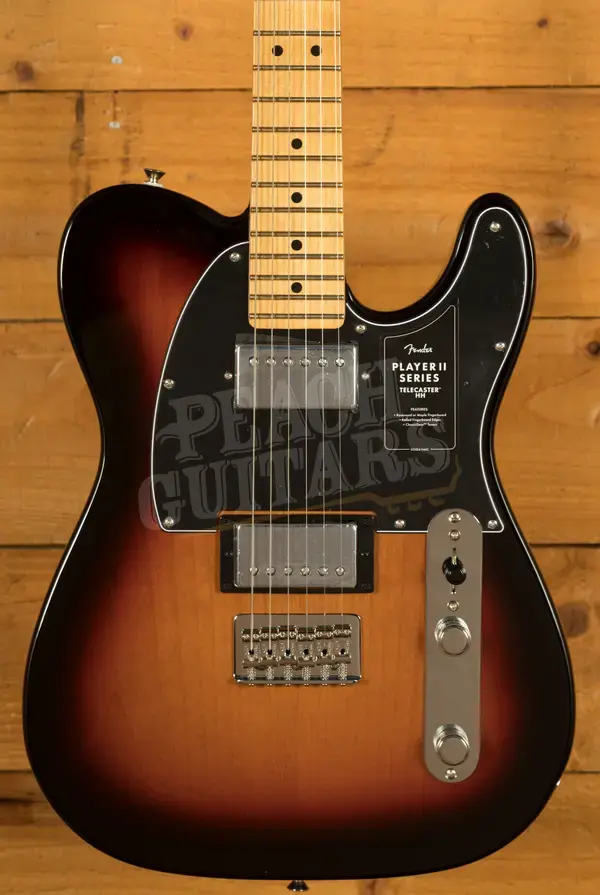 Fender Player II Telecaster HH - Maple - 3-Colour Sunburst