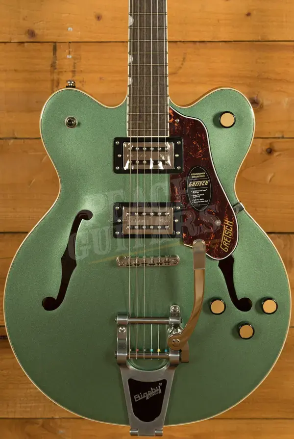 Gretsch G2622T Streamliner Centre Block Double-Cut - Steel Olive