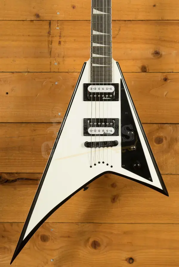 Jackson JS Series Rhoads JS32T | Amaranth - White w/Black Bevels