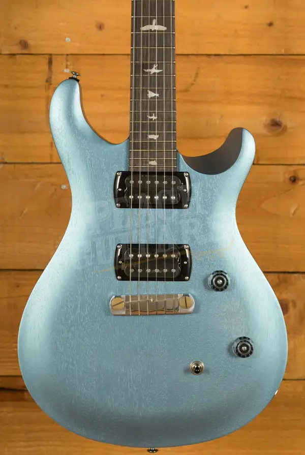 PRS SE CE24 Standard Stoptail Satin - Ice Blue Metallic