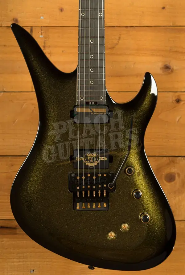 Schecter Avenger FR S 50th Anniversary - Gold Burst