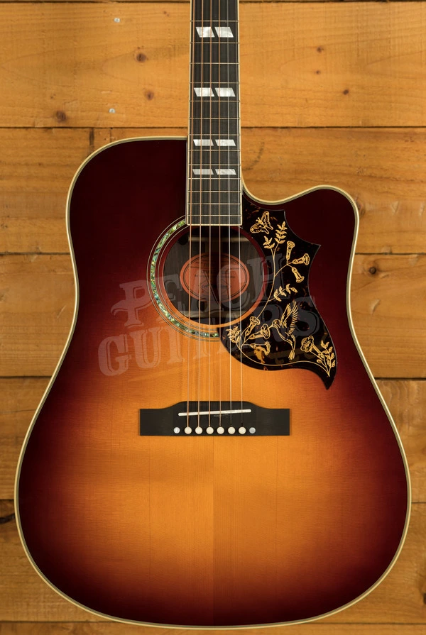 Epiphone Inspired by Gibson Custom Hummingbird Deluxe EC | Autumn Burst