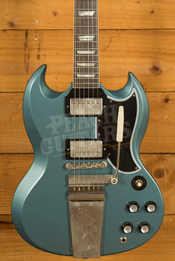 Gibson Custom Murphy Lab 1964 SG Standard w/Maestro Vibrola | Pelham Blue - Ultra Light Aged