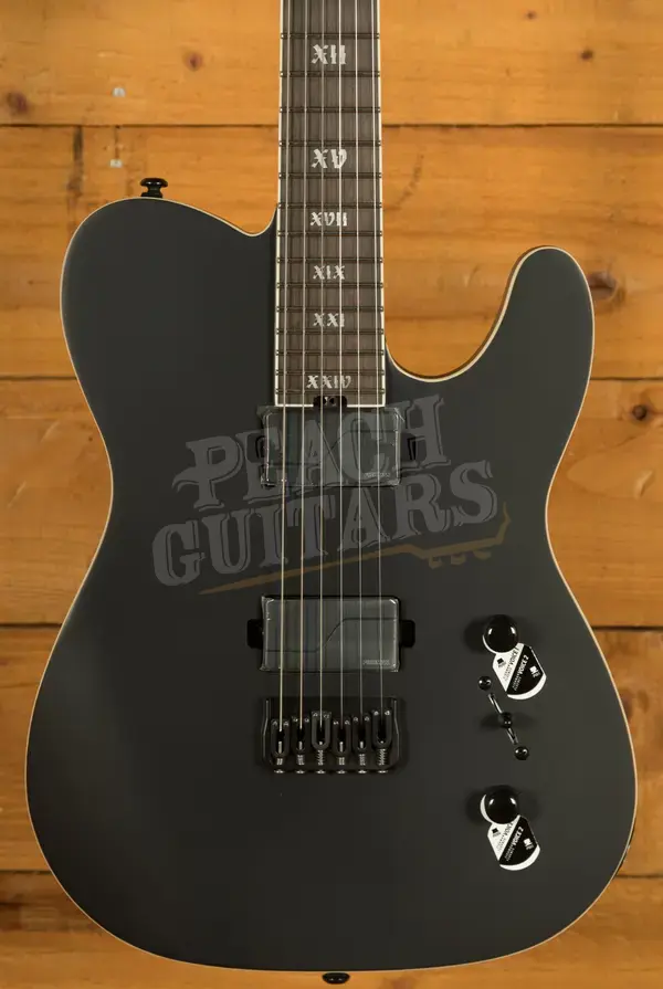 Schecter PT SLS Elite Evil Twin | Satin Black