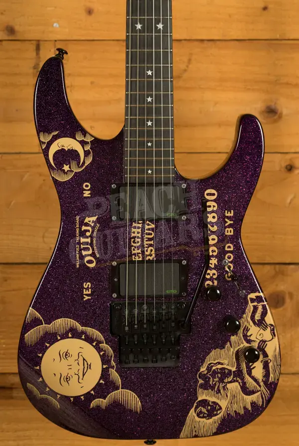 ESP LTD Kirk Hammet Ouija - Purple Sparkle *Used*