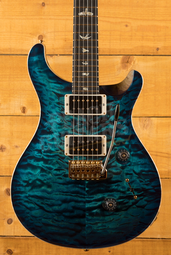 PRS Custom 24 Flame Maple Neck 10 Top Pattern Thin Ebony