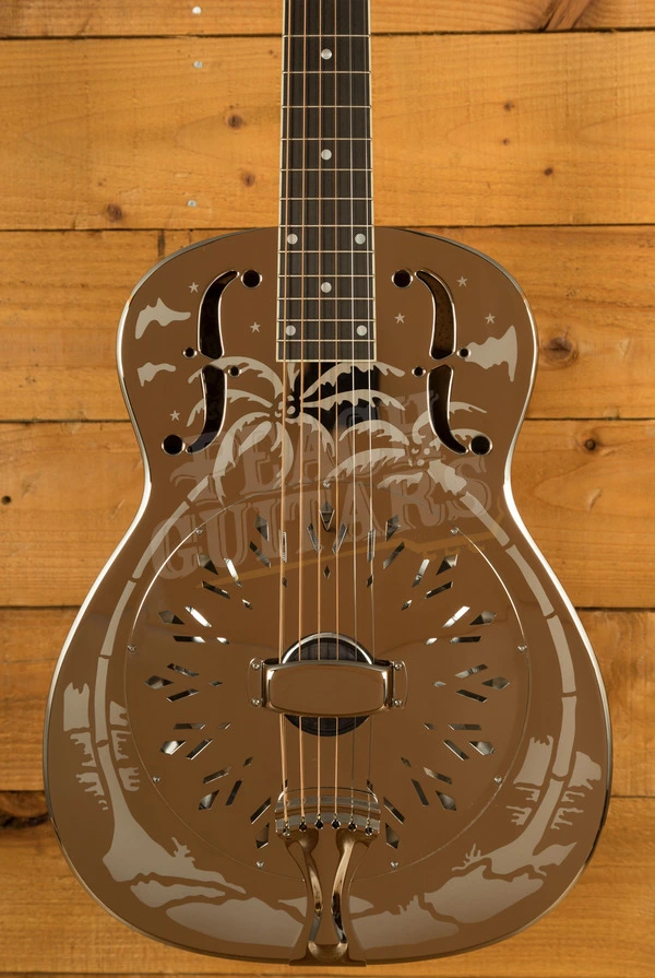 National Style O 14 Fret | Biscuit Resonator - Brass Body