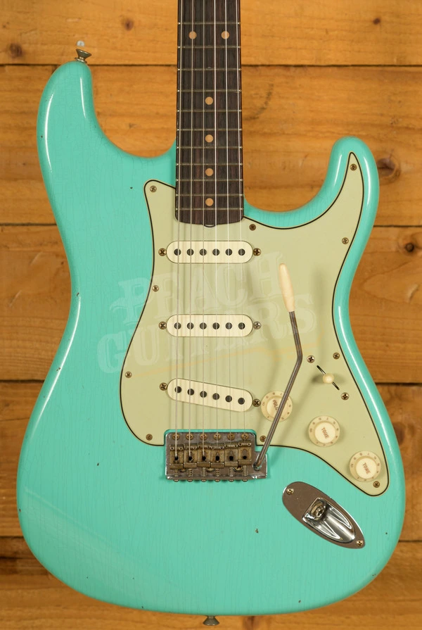 Fender Custom Shop 59 Strat - Faded Aged Sea Foam Green Journeyman Relic