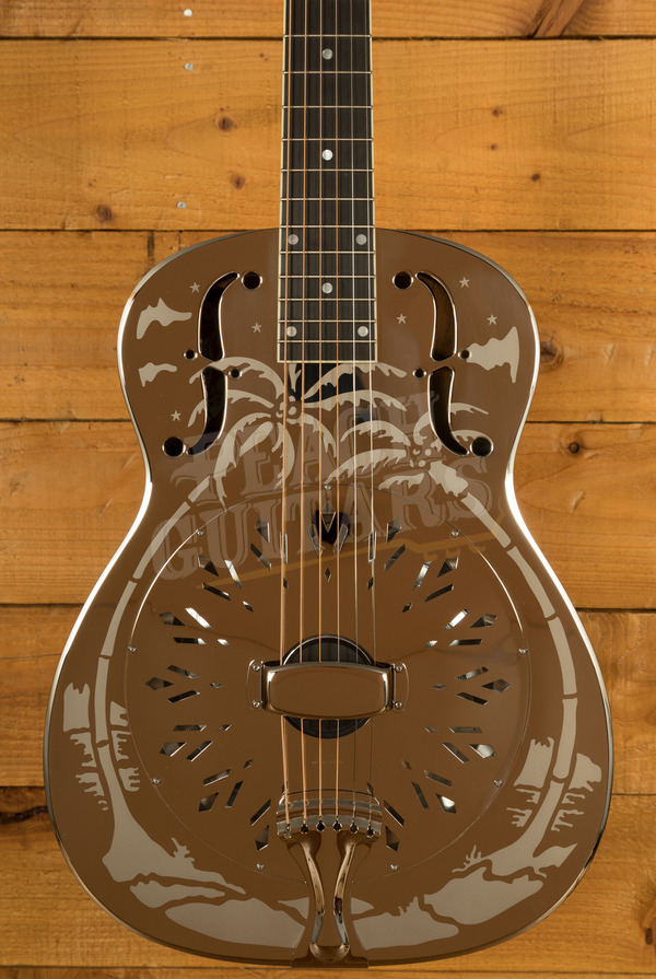 National Style O 14 Fret | Biscuit Resonator - Brass Body