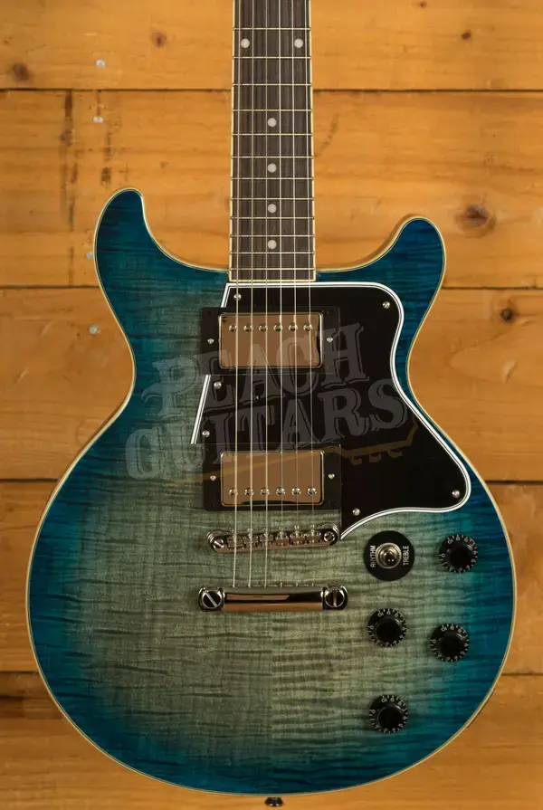 Epiphone Les Paul Special Double Cut Figured - Ocean Water