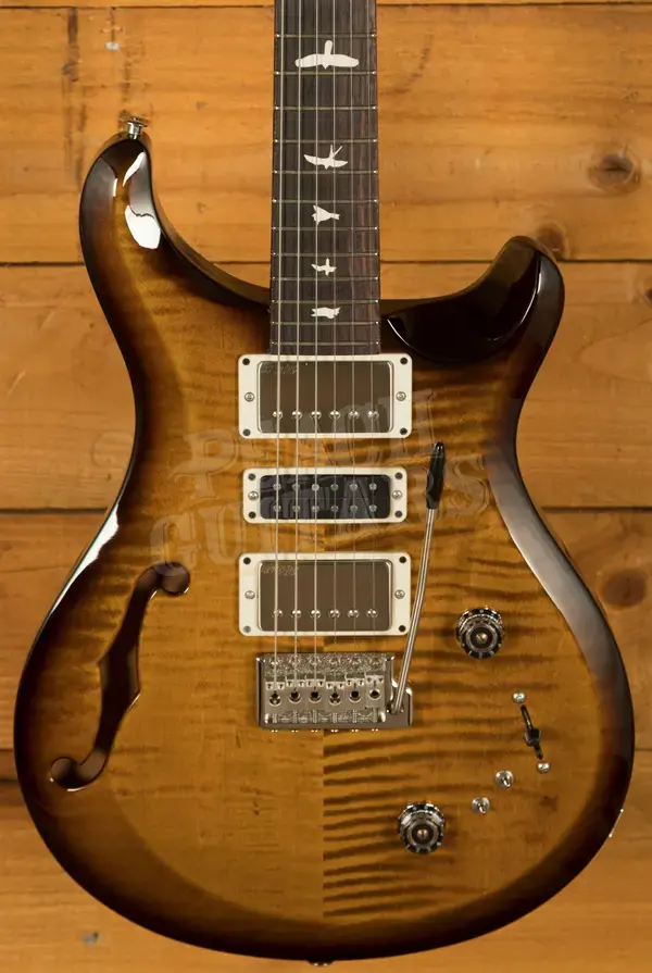 PRS S2 Special Semi Hollow - Black Amber