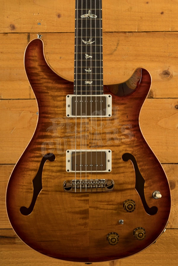 PRS Hollowbody II Piezo - Dark Cherry Sunburst