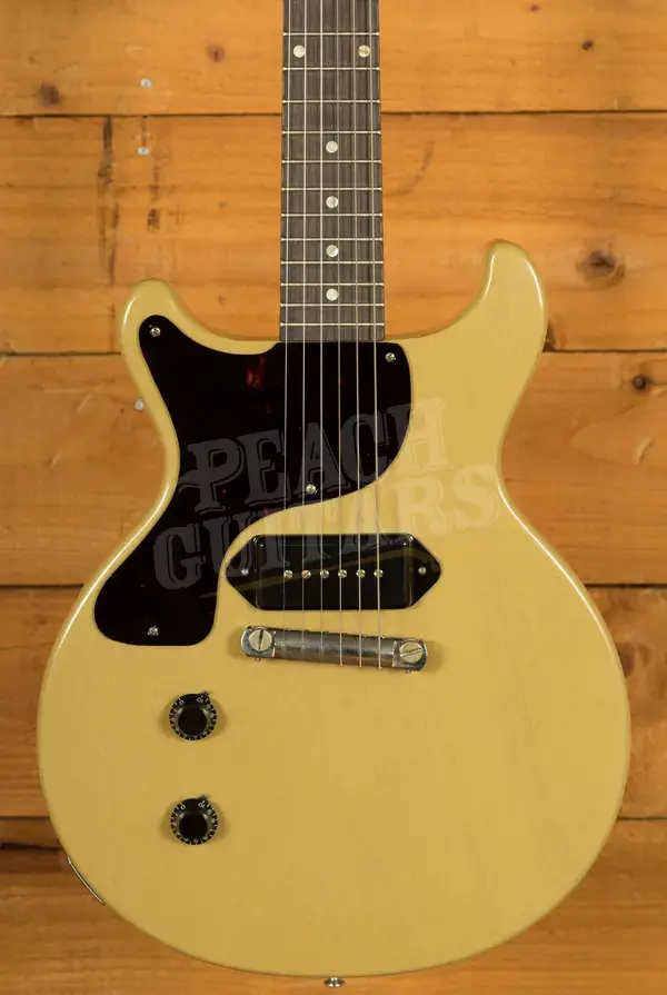Gibson Custom 1958 Les Paul Junior Double Cut Reissue | TV Yellow - VOS *Left-Handed*