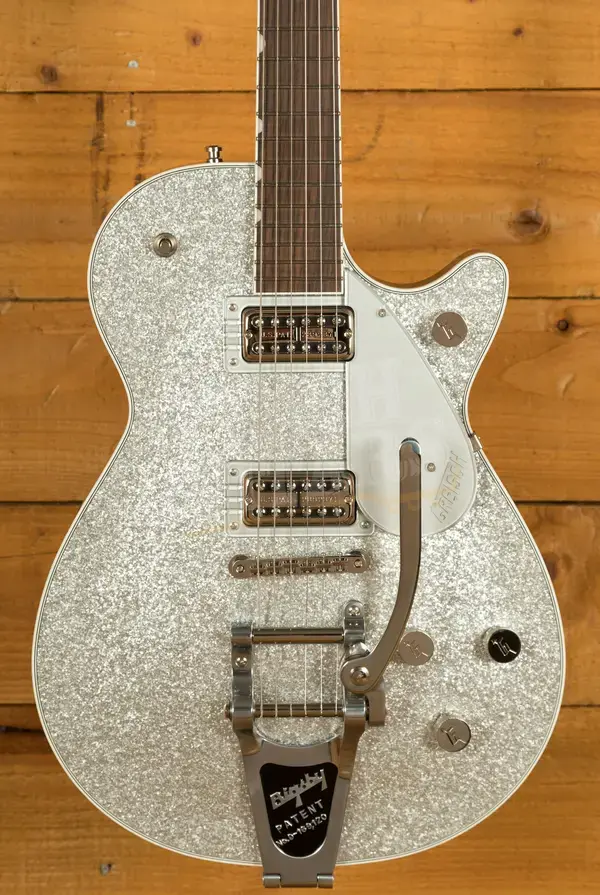 Gretsch G6129T Players Edition Jet FT | Silver Sparkle *Used*