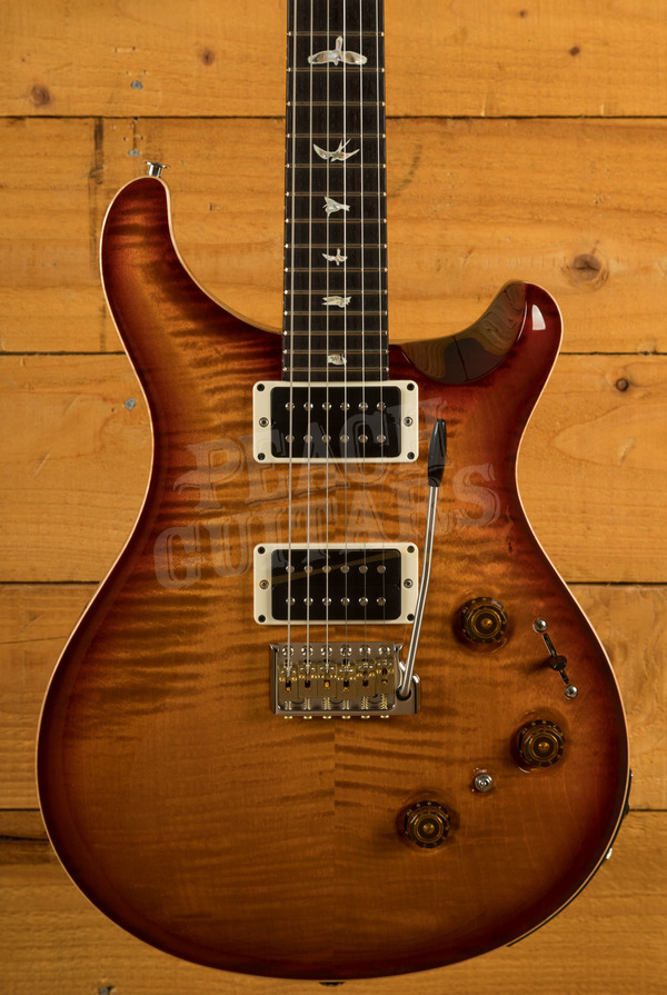 PRS Custom 24 Piezo - Dark Cherry Sunburst