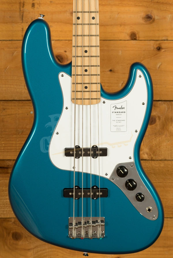 Fender Standard Jazz Bass - Maple - Aqua Marine Metallic