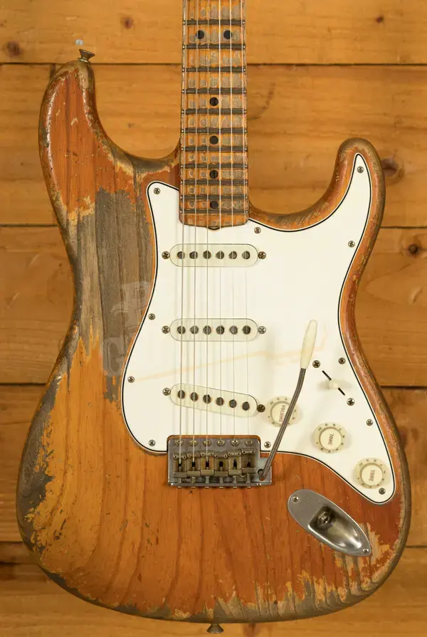 Fender Custom Shop Masterbuilt Dale Wilson 70s Strat - Heavy Relic Aged Natural