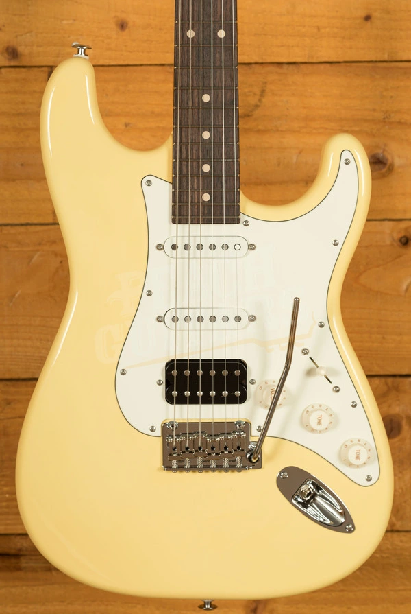 Suhr Classic S Rosewood HSS | Vintage Yellow