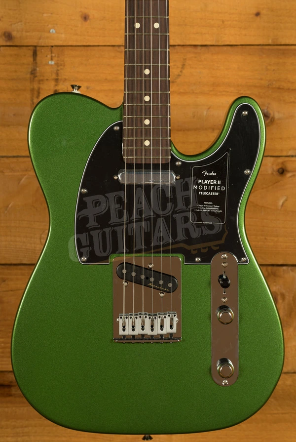 Fender Player II Modified Telecaster - Rosewood - Harvest Green Metallic